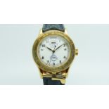 Gentlemen's 18ct gold Longines Ephemerides Solaires wristwatch, ref. 5234 special edition of 200