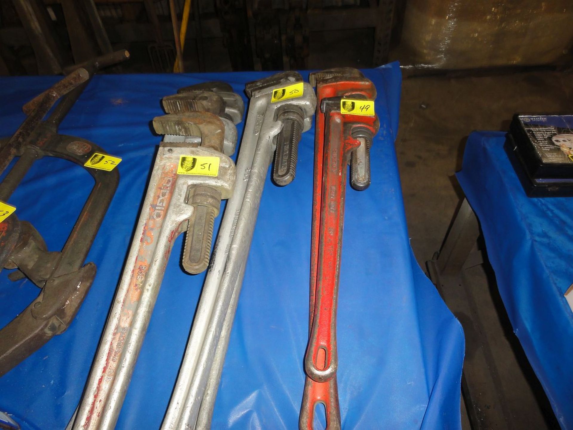 Rigid Pipe Wrenches, 1-36" & 1-24"