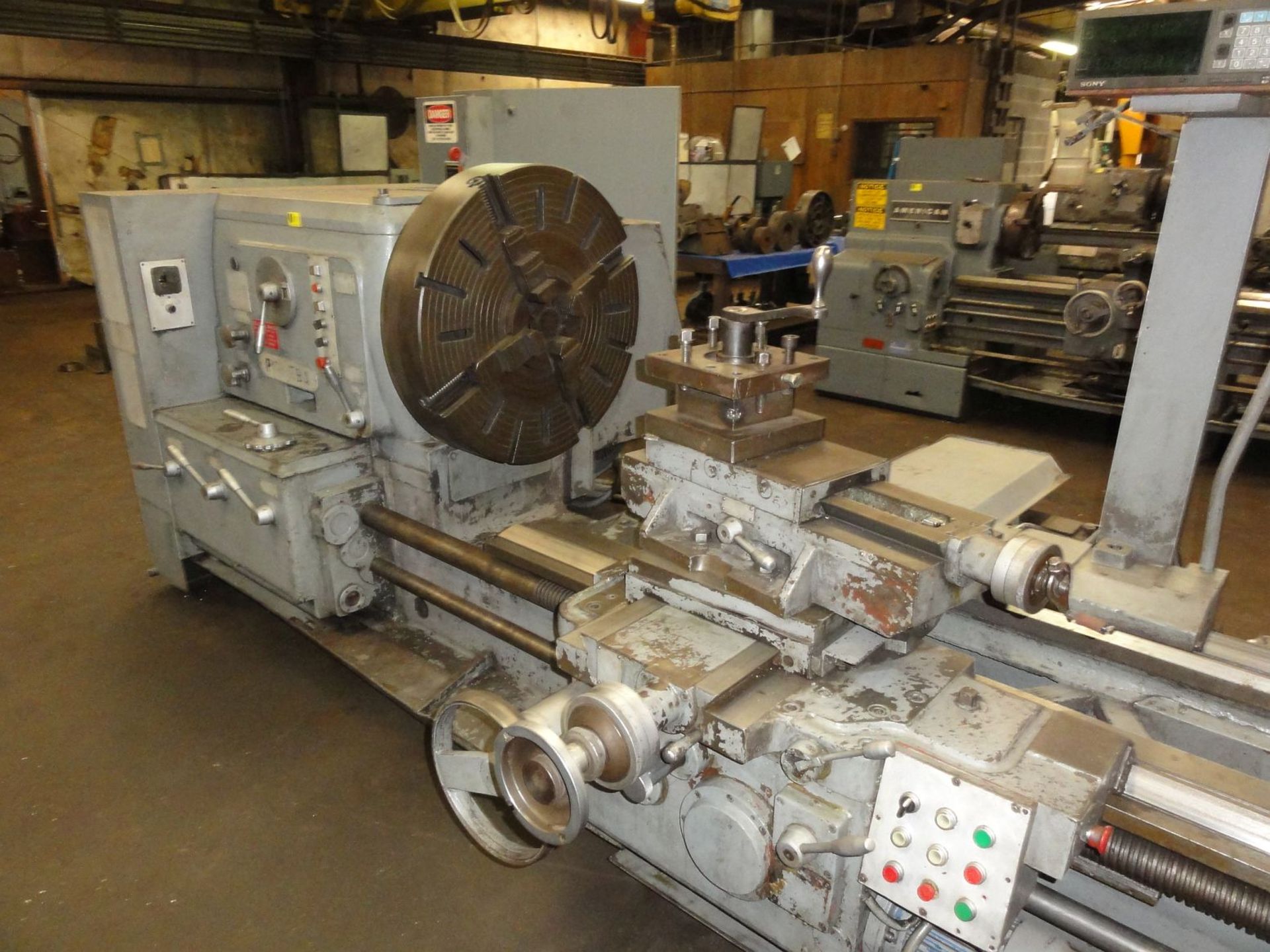 Poreba Gap Bed Lathe, Mdl TR100 B1, - Image 2 of 7