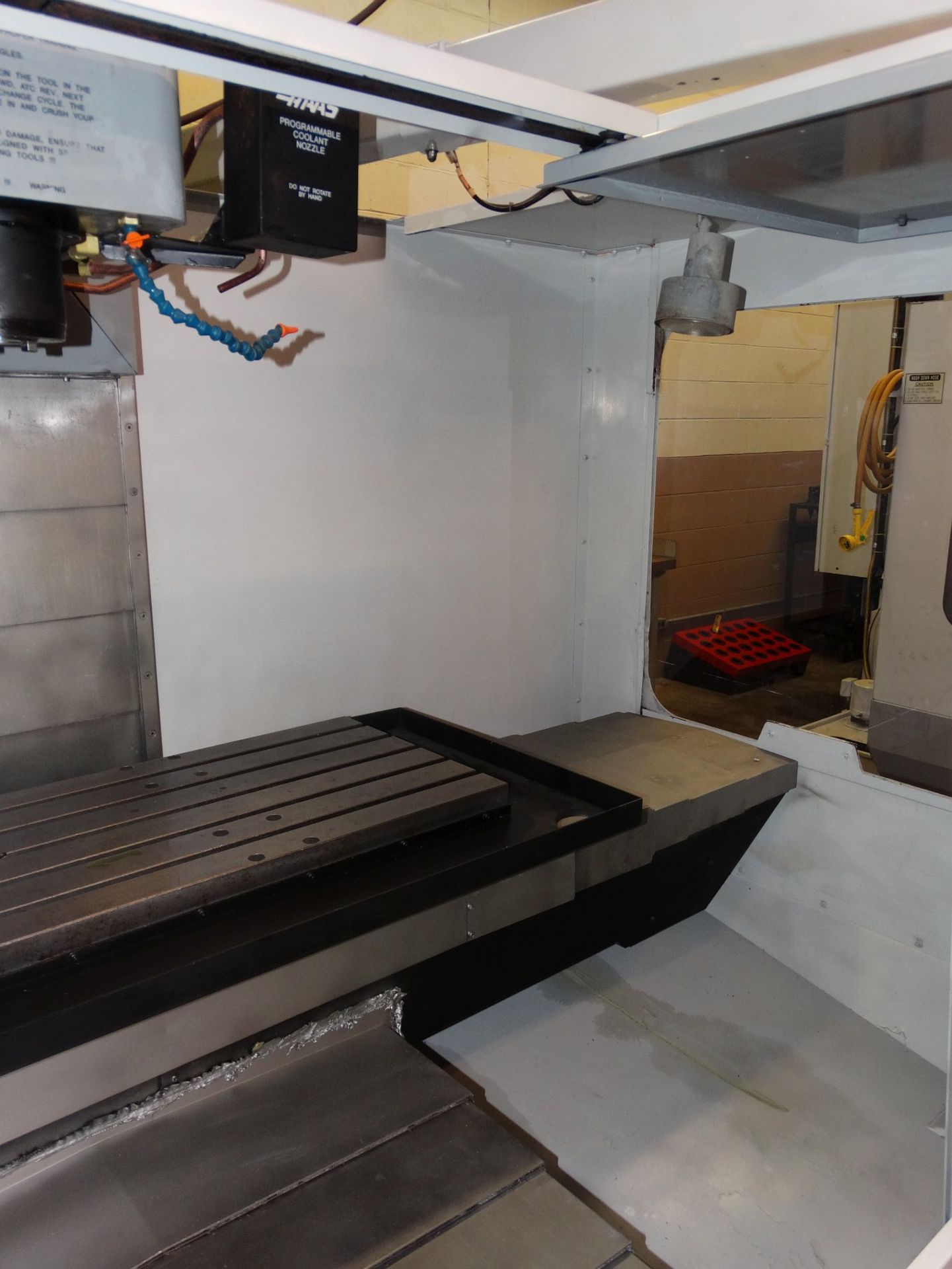 Haas VF4 Vertical Machining Center, 4th Axis Interface, X=50", Y=20", Z=25", 4" -29" Spindle Nose to - Image 9 of 9
