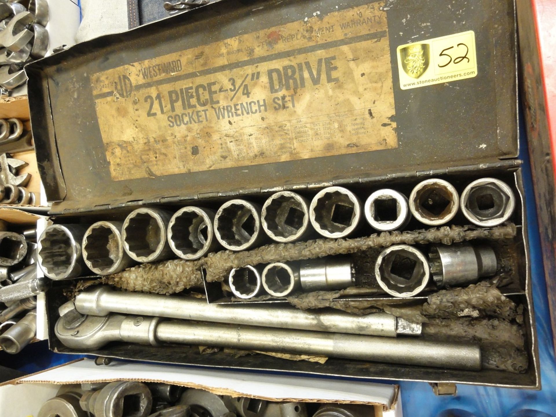 Drive Socket Wrench Set, 3/4"