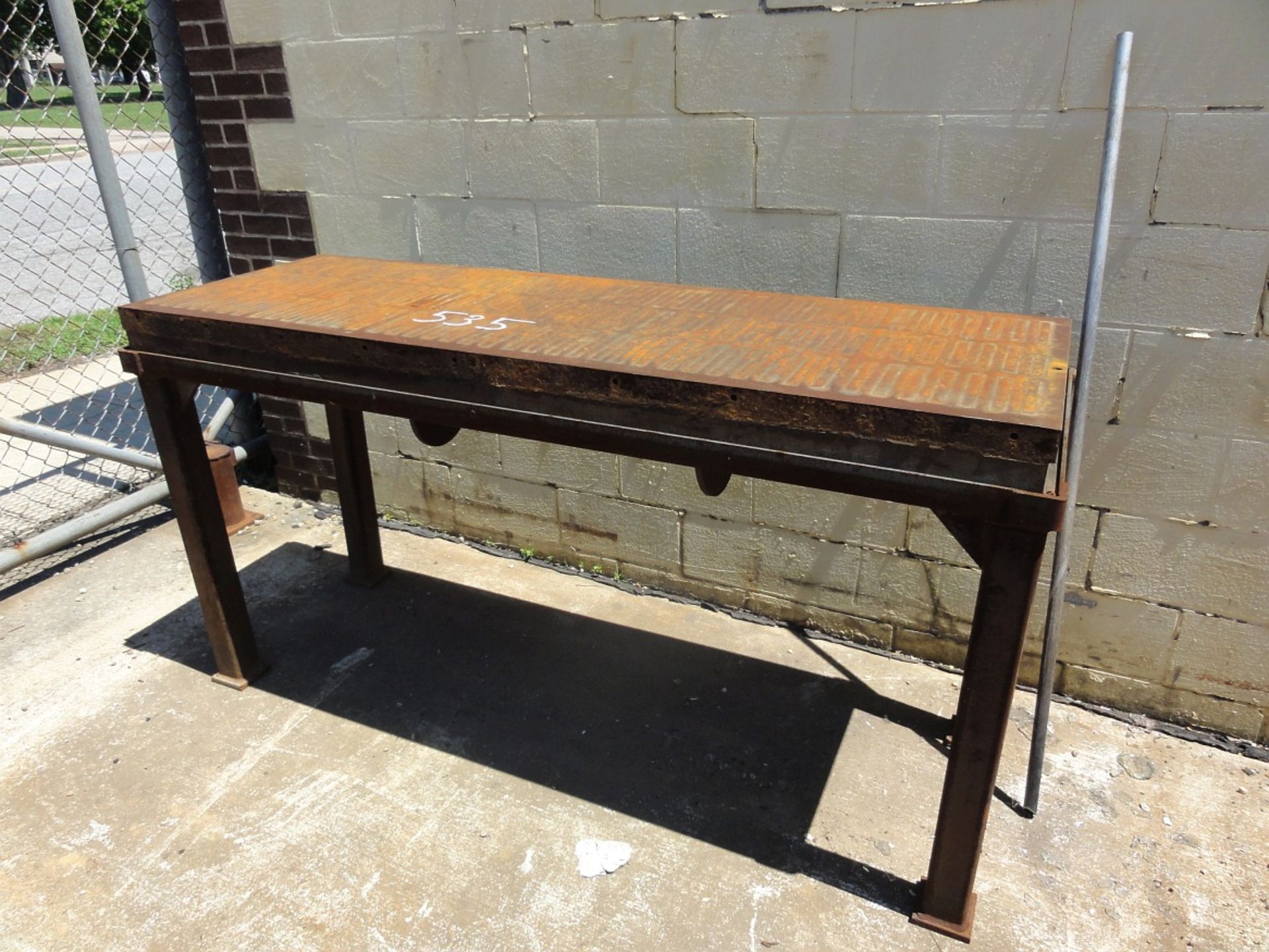 Heavy Duty Steel Work Table, 2' x 6'