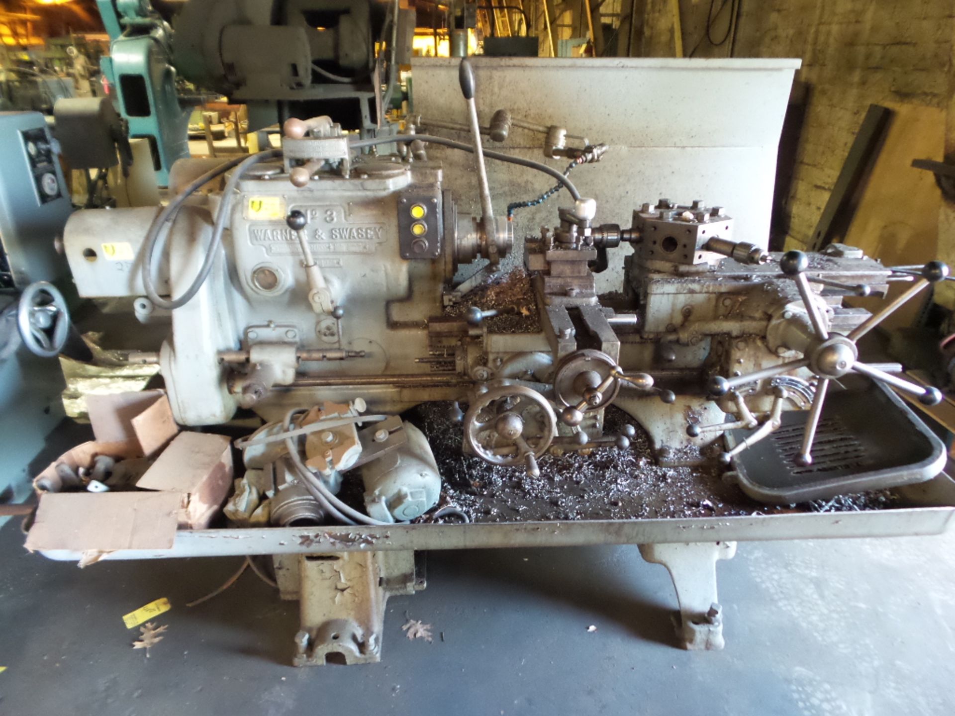 Warner & Swasey No. 3 Turret Lathe, Model M-1200