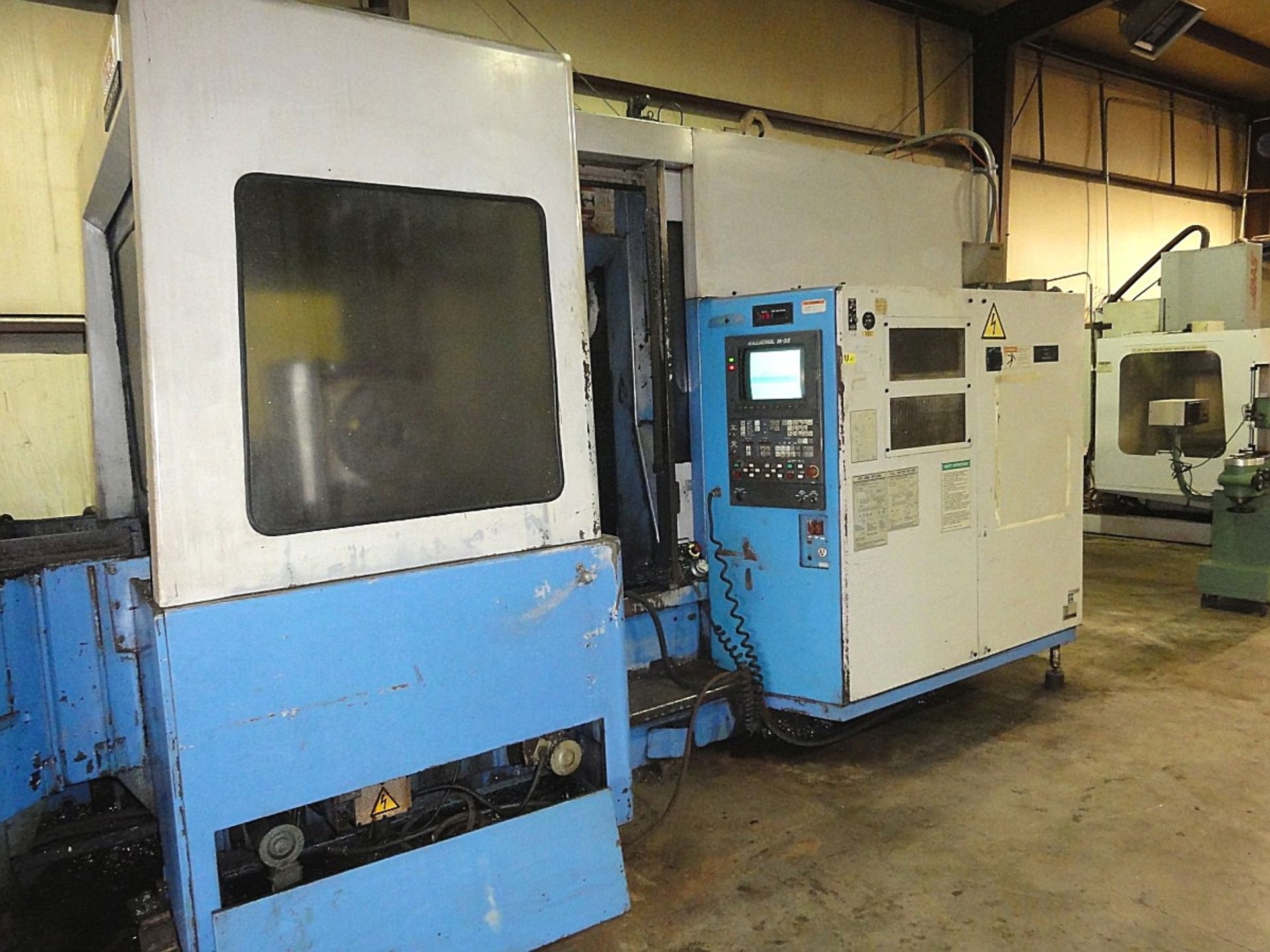 Mazak Mdl H630-APC CNC Horizontal Mill, w/ 6-pallet shuttle, - Image 2 of 11