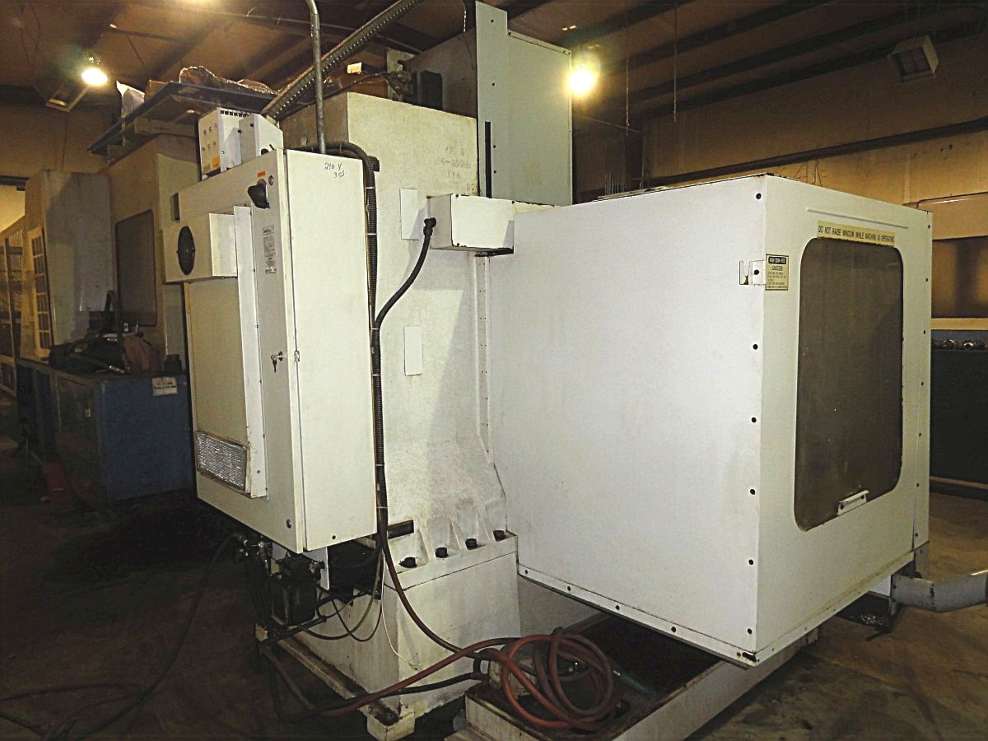 Haas VF3 Vertical CNC Mill, X= 40", Y= 20", Z= 25", 15 HP High Torque, 7,500 RPM, Cat 40 Taper - Image 6 of 12