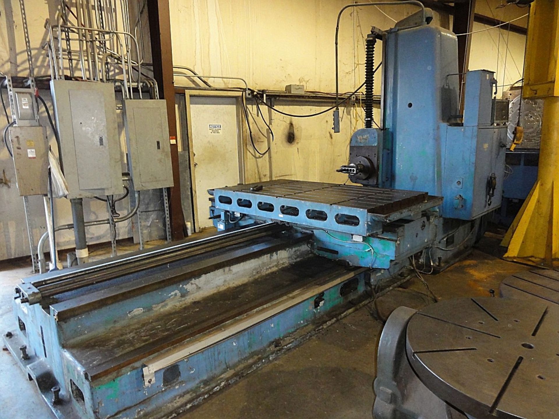 Lucas Horizontal Boring Mill w/ DRO, - Image 2 of 7