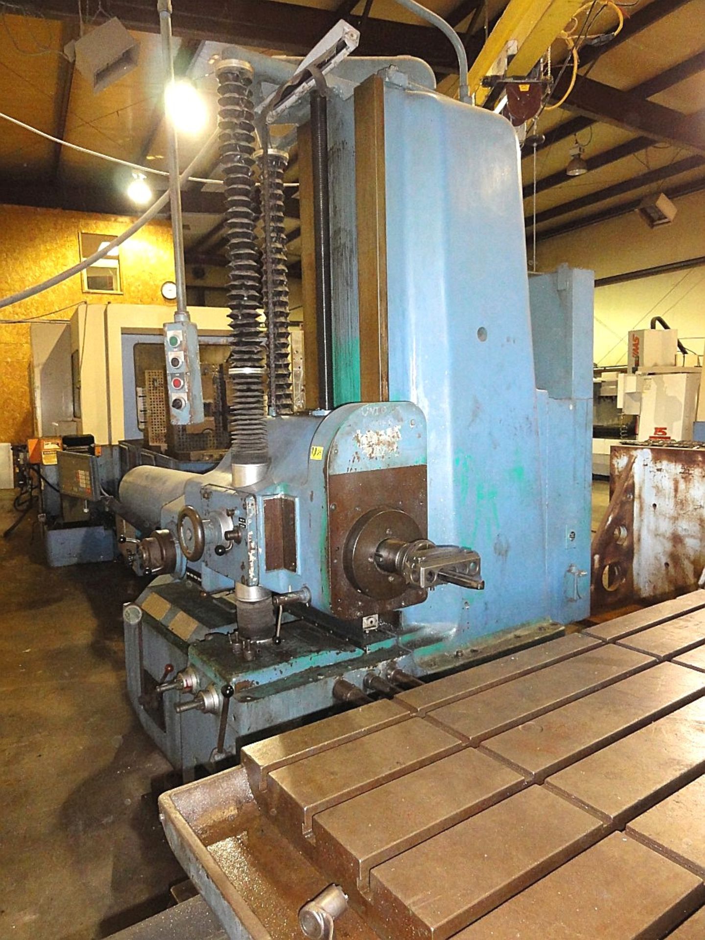 Lucas Horizontal Boring Mill w/ DRO, - Image 5 of 7