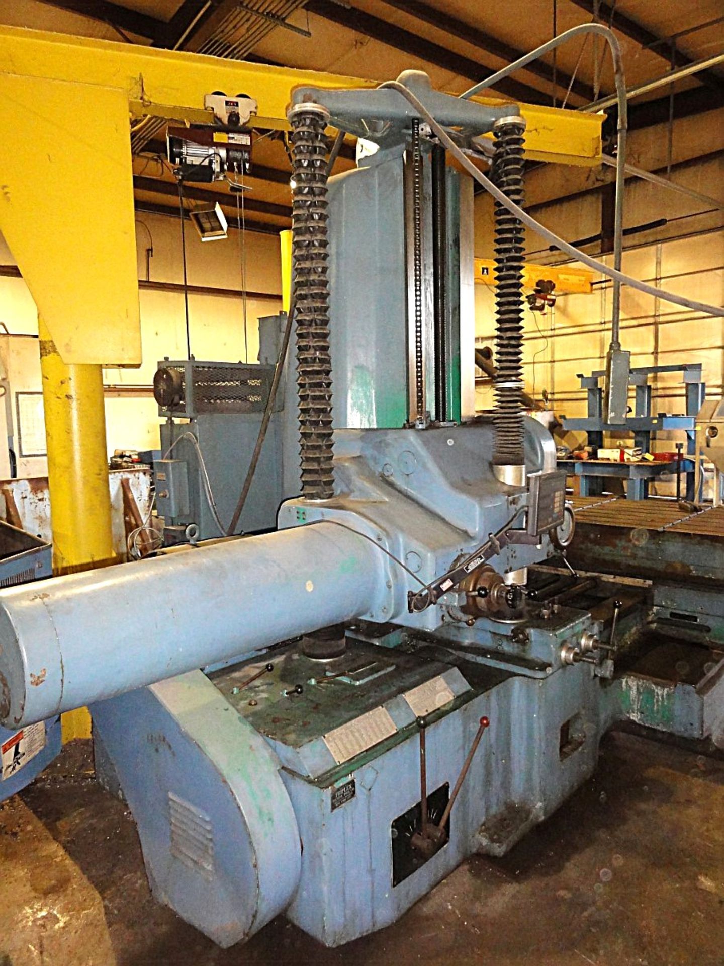 Lucas Horizontal Boring Mill w/ DRO, - Image 3 of 7