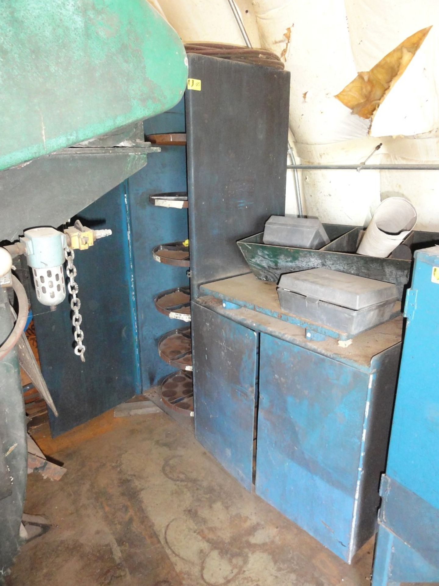 Double Metal Cabinet w/ Lazy Susan