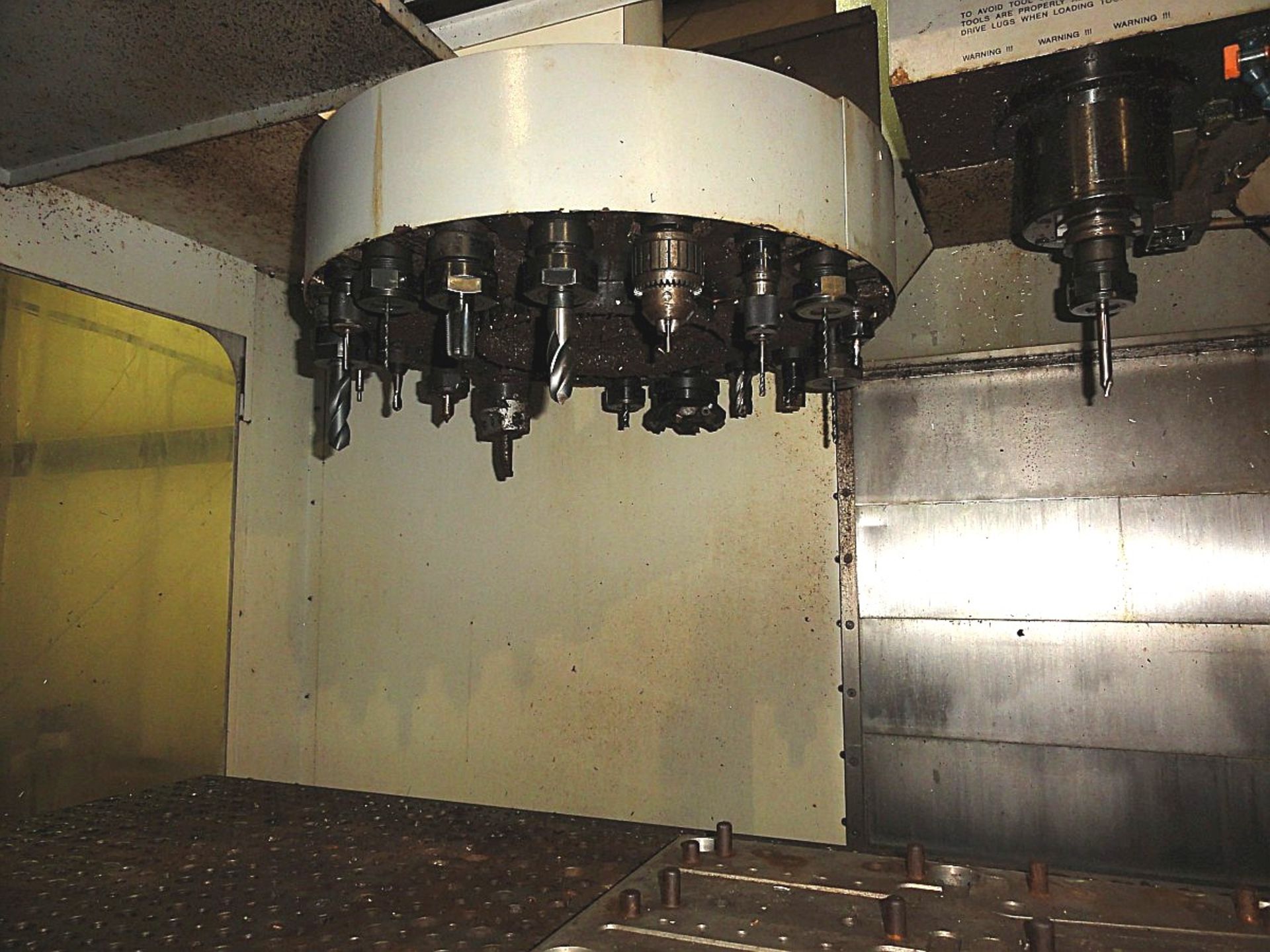 Haas VF3 Vertical CNC Mill, X= 40", Y= 20", Z= 25", 15 HP High Torque, 7,500 RPM, Cat 40 Taper - Image 3 of 12