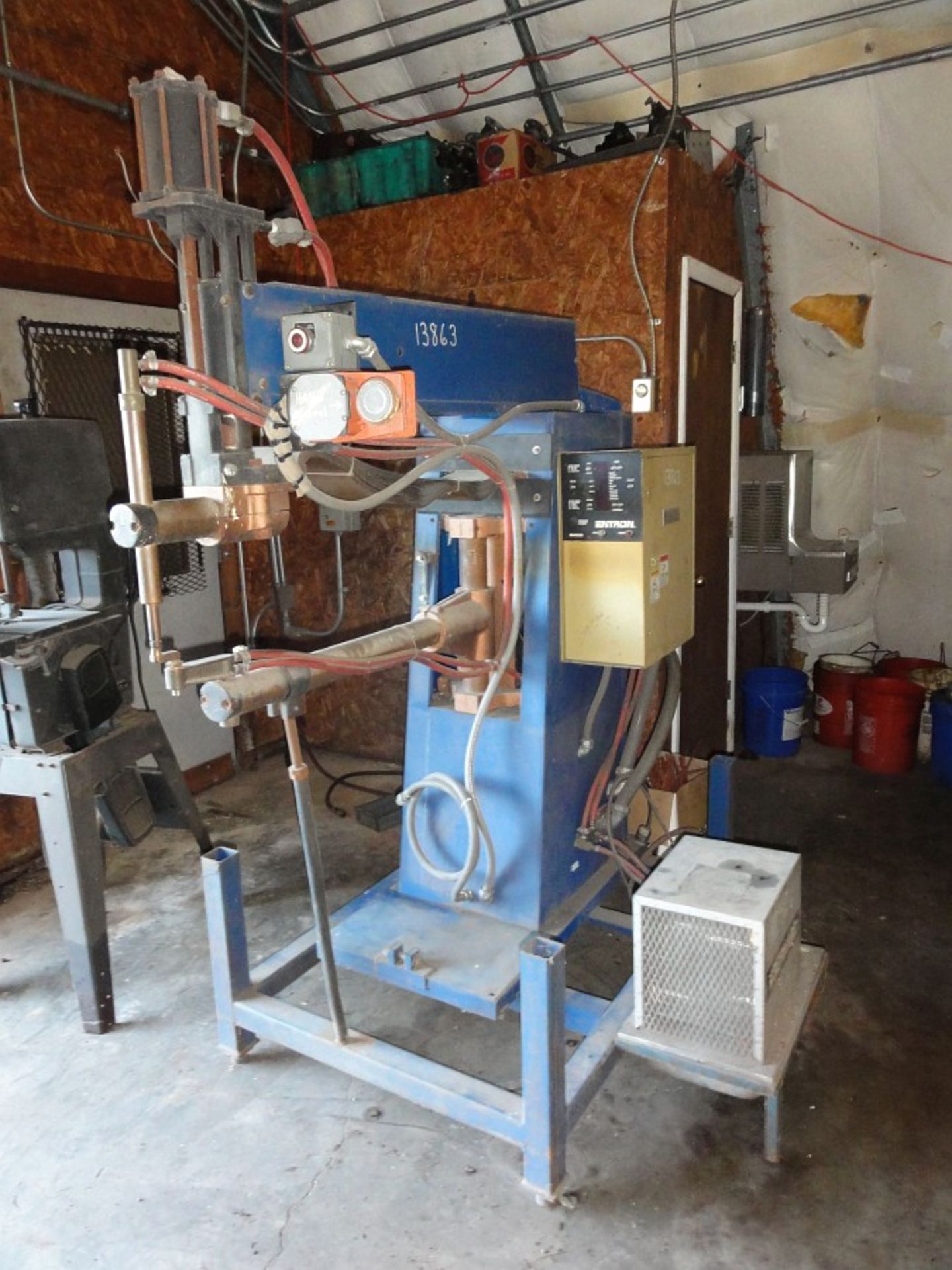 Ames Walker Spot Welder, Mdl MKAPTC, 50 KVA, 220 Volt, SN 5501, 2004w/ Bernard Water Cooler - Image 4 of 4