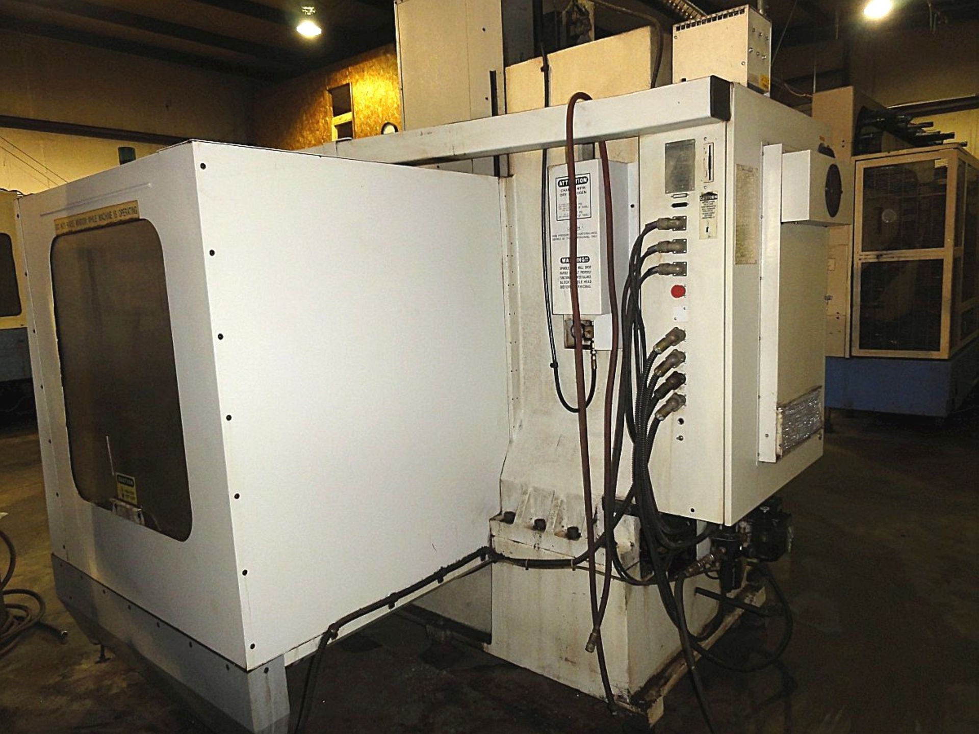 Haas VF3 Vertical CNC Mill, X= 40", Y= 20", Z= 25", 15 HP High Torque, 7,500 RPM, Cat 40 Taper - Image 7 of 12