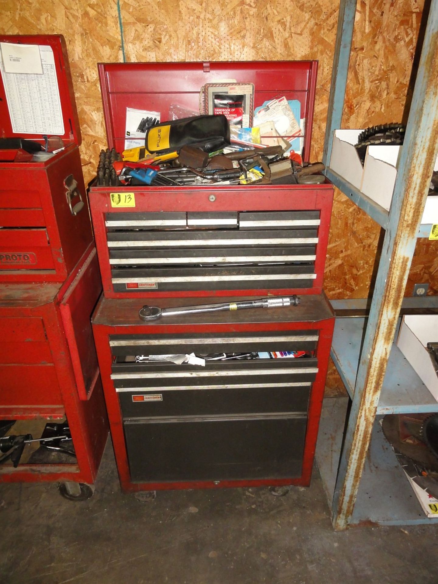 Craftsman Rolling Tool Box w/ Tools