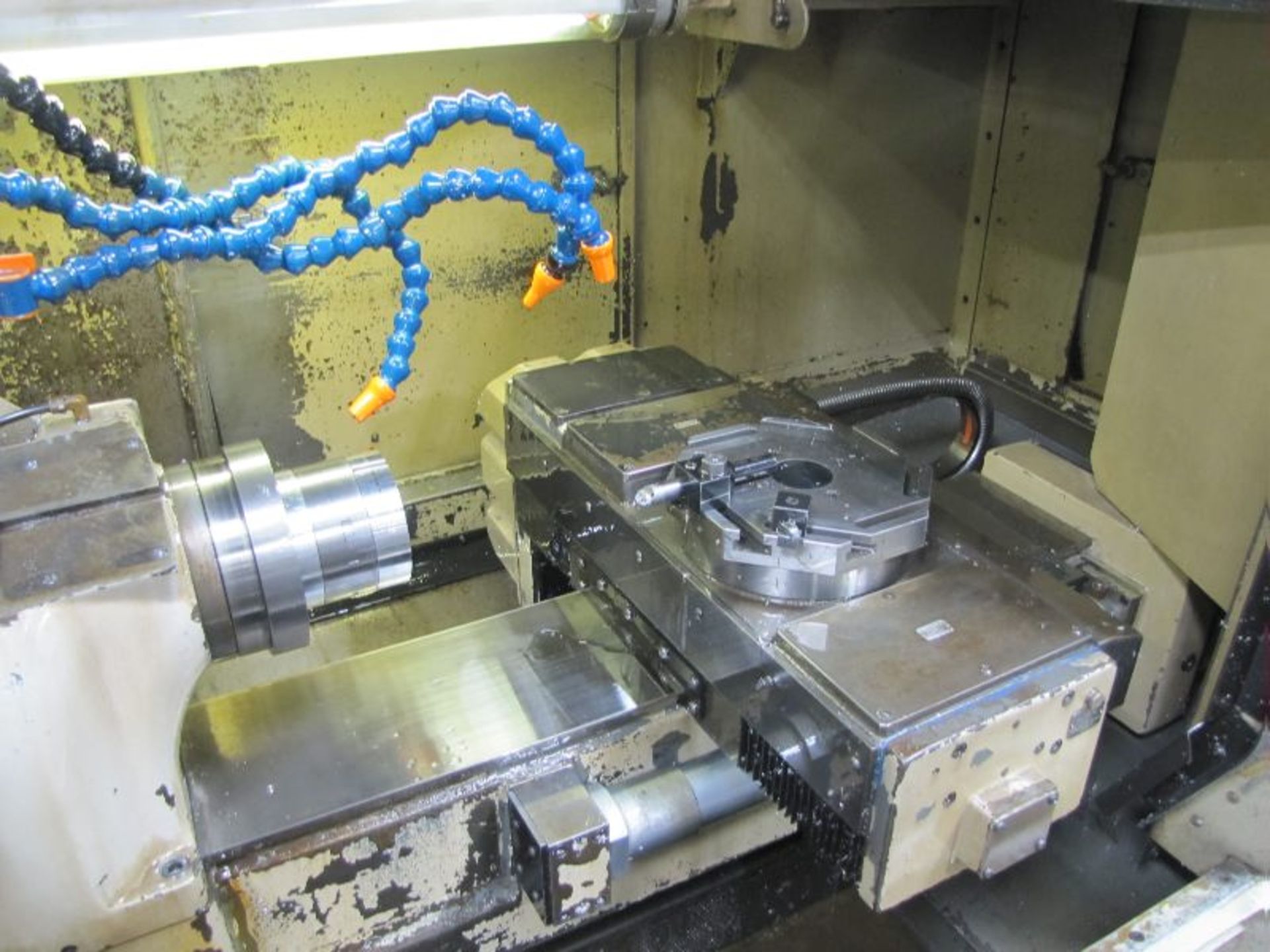 Hardinge CHNC II+ Super Precision CNC Chucker with Fanuc 10TF Control, S/N: 3019-F, Hole Through - Image 7 of 14