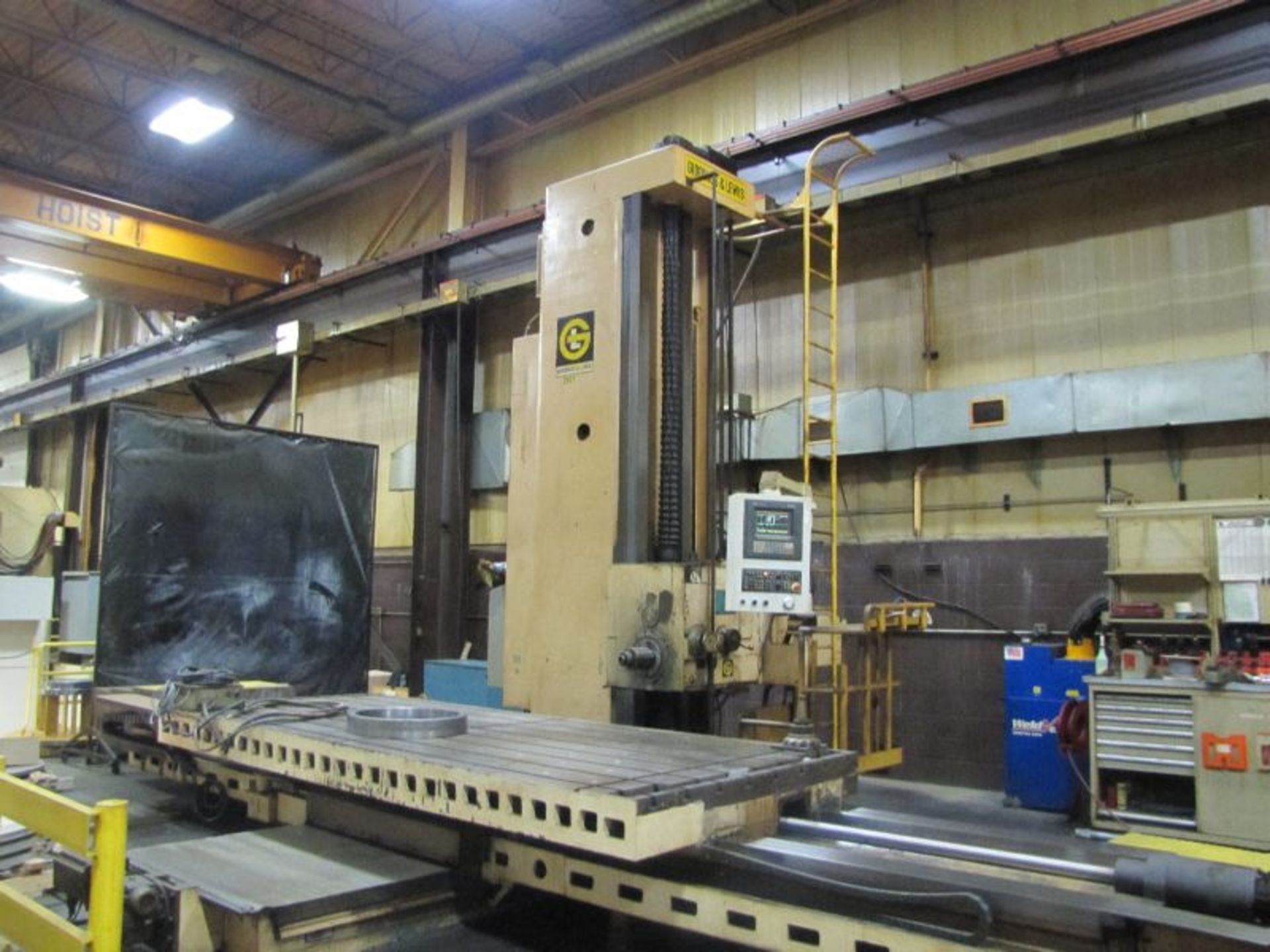 Giddings & Lewis Model H6T CNC 6” HBM, MFG.1974, Updated in 2014 with Allen Bradley 9 Series CNC Con