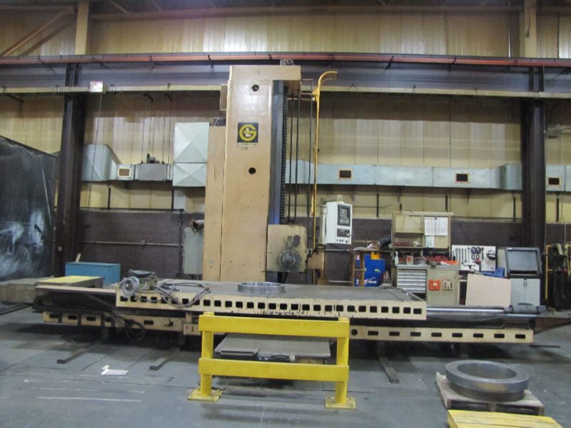 Giddings & Lewis Model H6T CNC 6” HBM, MFG.1974, Updated in 2014 with Allen Bradley 9 Series CNC Con - Image 2 of 12