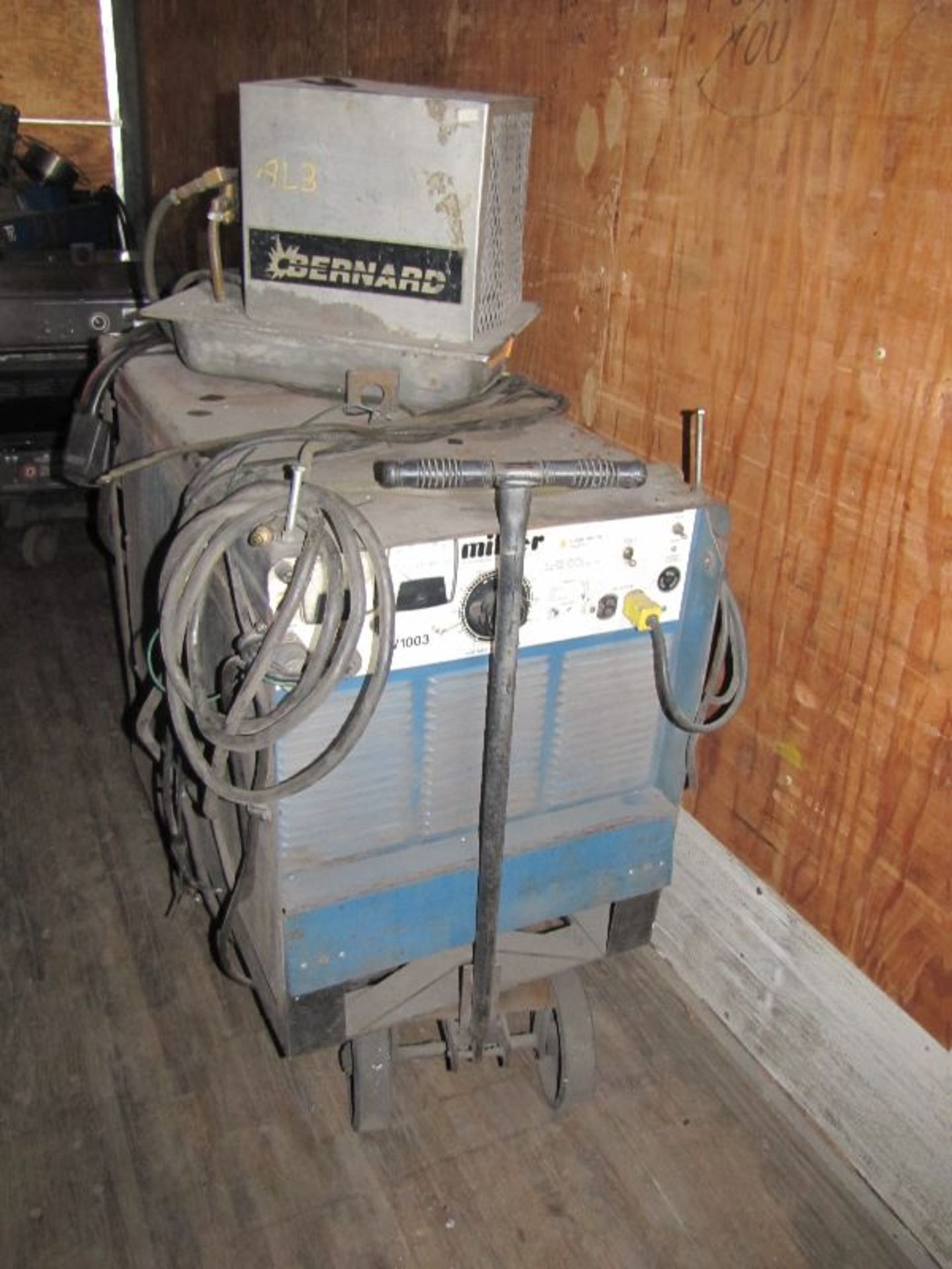 Miller Model MP-45E Constant DC Welding Power Source, S/N: HF865903, Primary: 230/460, Amps: 64/