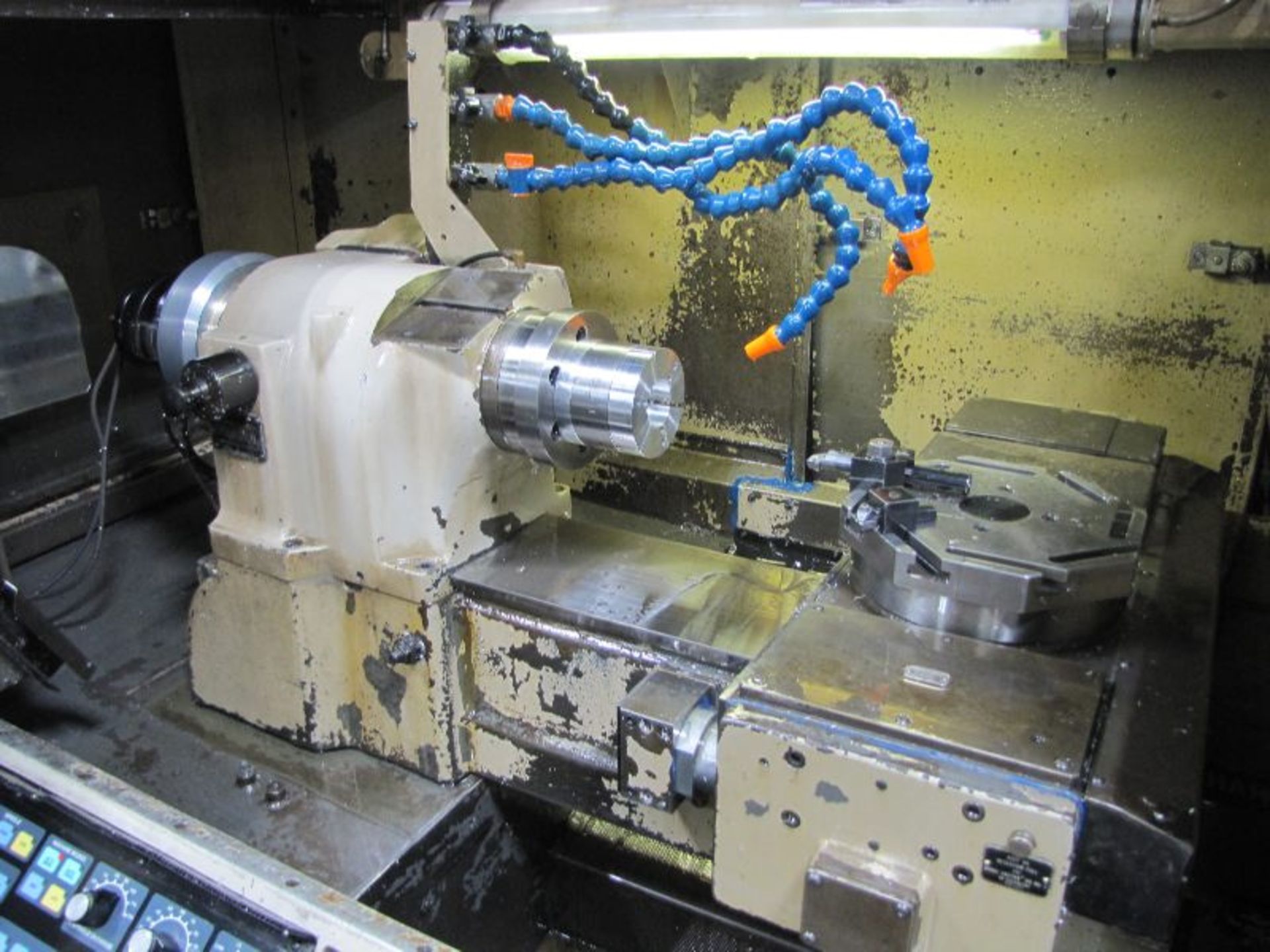 Hardinge CHNC II+ Super Precision CNC Chucker with Fanuc 10TF Control, S/N: 3019-F, Hole Through - Image 9 of 14