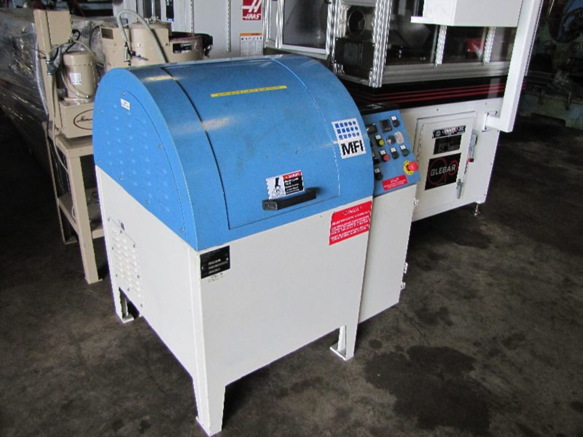 Mass Finishing Inc. (MFI) Model HZ-40 Centrifugal Barrel Finishing Machine, MFG. 2012, Total - Image 2 of 3