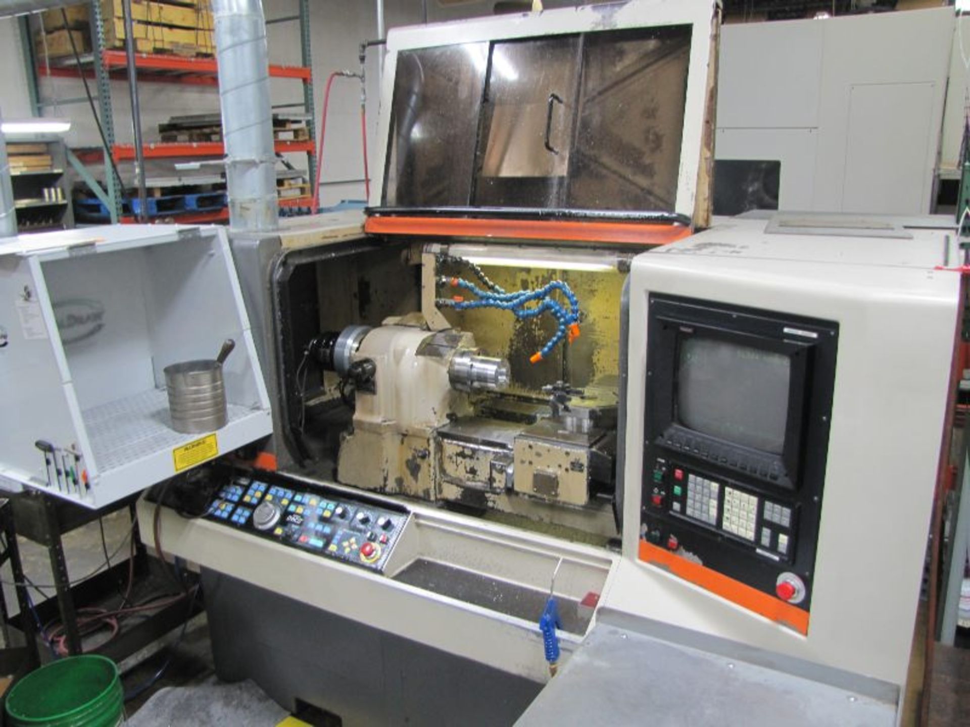 Hardinge CHNC II+ Super Precision CNC Chucker with Fanuc 10TF Control, S/N: 3019-F, Hole Through