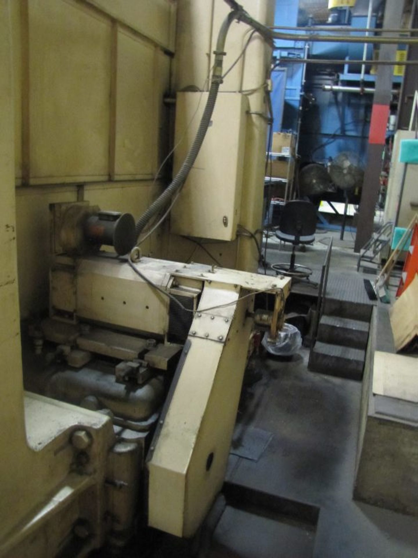 Cincinnati Hypro 120” Vertical Boring Mill, Rebuilt 1989, 120” 4 Jaw Chuck, - Image 9 of 10