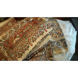 Four Isfahan Printed Cotton Textiles,