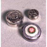 A Miscellaneous Collection of Pill Boxes, Various Makers and Dates,