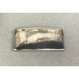 An Edwardian Silver Card Case, William Neale, Chester, 1907,