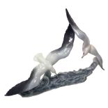 A Rosenthal Figure of Two Seagulls, 1960s,