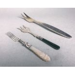 A Miscellaneous Collection of Silver Forks, Various Makers and Dates,