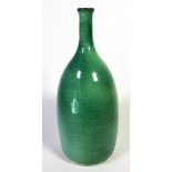 A Globe Pottery Mottled Green-Glazed Vase, 1925-1955,