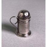 A Victorian Silver Castor, Deakin & Francis Ltd, Birmingham, 1889,