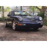 A Collectable Vintage 1990 Porsche 911 Carrera 4 Hardtop,