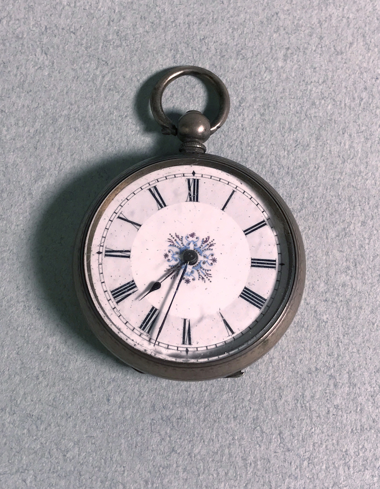 A Silver Pocket Watch,