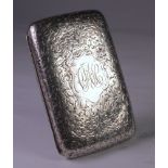 A Victorian Silver Cigar Case, Matthew John Jessop, London, 1900