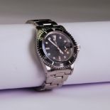 A Stainless Steel Submariner Rolex Watch