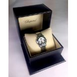 A Ladies Stainless Steel Chopard Happy Sport Watch