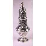 A Victorian Silver Caster, Thomas Bradbury & Sons, London, 1889