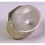 A George IV Silver Vinaigrette, Thomas Willmore, Birmingham, 1821