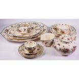 A Royal Doulton 'Old Leeds Spray' Pattern Part Dinner and Tea Service, 1912 - 1956