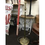 Brass Extending Standard Lamp Claw Feet