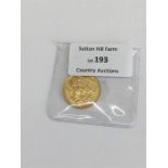 1910 Gold Sovereign