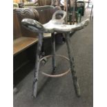 Saddle Seat Bar Stool