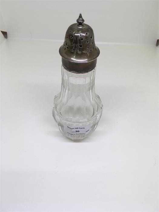 Silver top sugar sifter