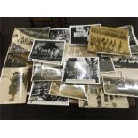 Quantity of 1940s Leicester City football and Military photographs