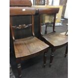 Pair Early Victorian Dining Chairs