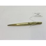 14ct hallmarked Gold Emro propelling pencil