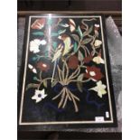 Victorian Large Table Top Pietra Dura Plaque