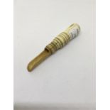 Georgian Ivory Apple Corer