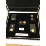 Elizabeth II Portrait Collection 5 Gold Sovereigns Proof Set